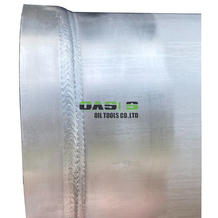 304L Stainless Steel Casing Pipe with Machined Beveled Ends and Custom Welding Coupling for Easy Installation and Consistent Weld