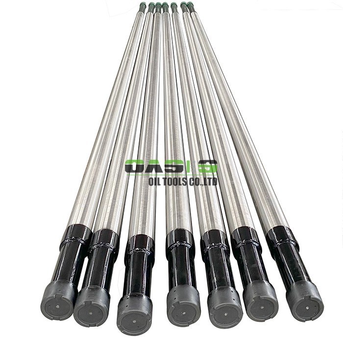 Pipe Base Screen water well screen with V shaped profile wire design and supporting rods providing high flow and mechanical reliability