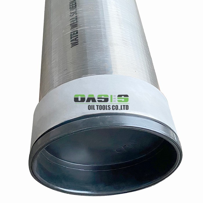 Durable Stainless Steel Well Screen Designed with V Shaped Slots to Minimize Blockages and Maximize Water Flow in Wells