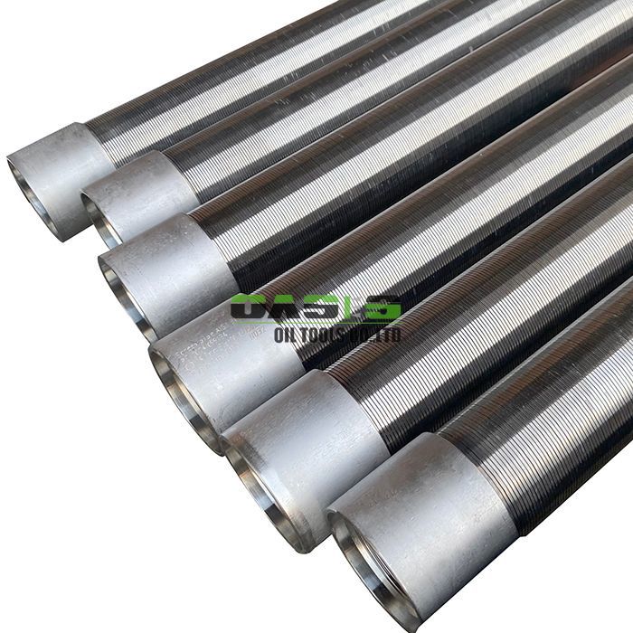 Water Well Screen Pipe constructed from stainless steel with high open area up to 60 percent for fluid flow and reduced clogging risks