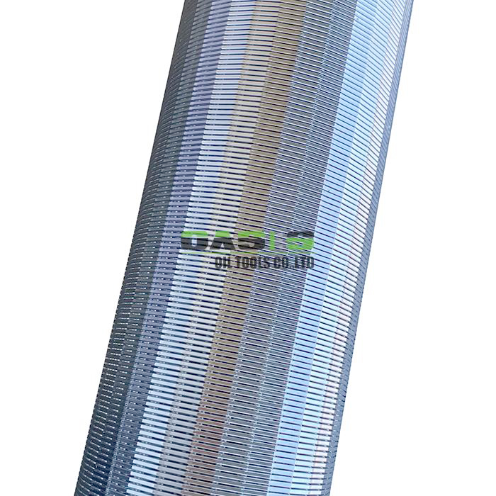 Custom Wire Wrapped Screen with Cold Galvanized Surface and V Shaped Wedge Wire Construction for Performance in Water Wells