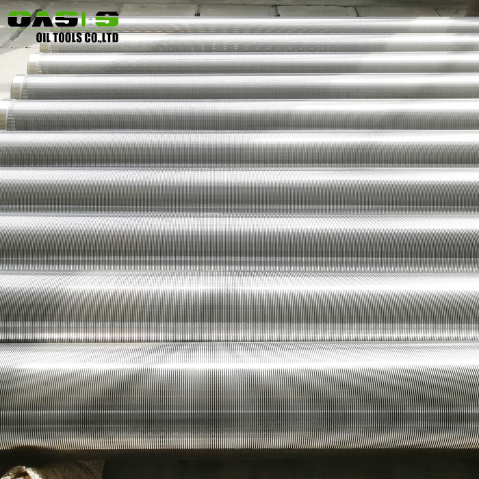 6 5 / 8 '' Screen Casing Pipe , Point Pipe Screen With Plain / Thread Connection End
