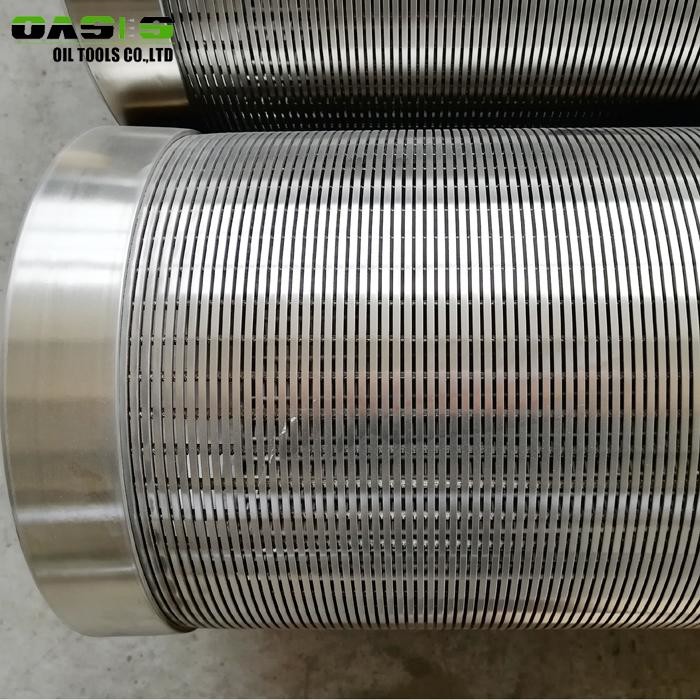 6 5 / 8 '' Screen Casing Pipe , Point Pipe Screen With Plain / Thread Connection End