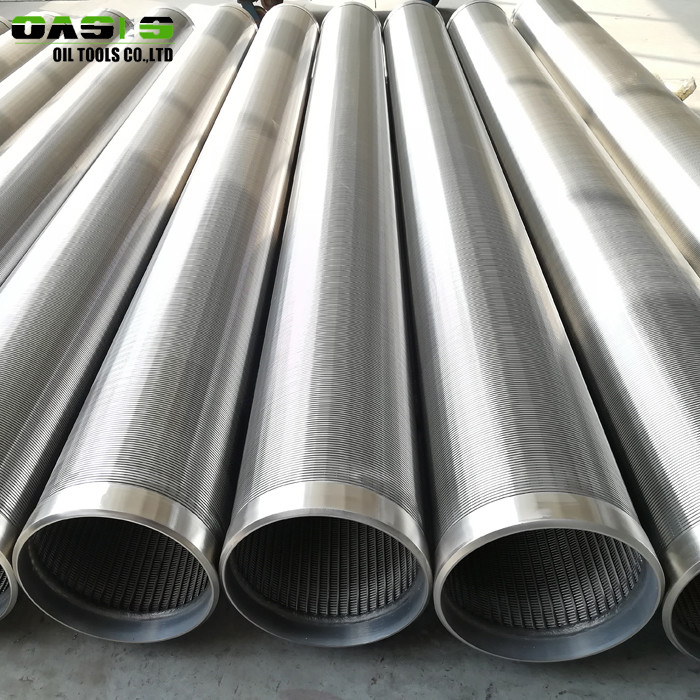 6 5 / 8 '' Screen Casing Pipe , Point Pipe Screen With Plain / Thread Connection End