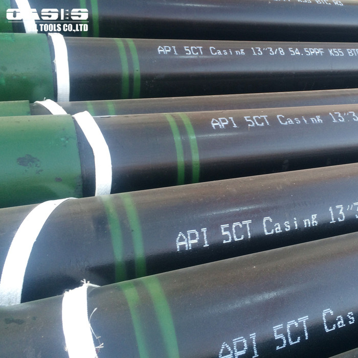 Painted Surface Steel Well Casing Pipe Non - Alloy With BTC Thread Type