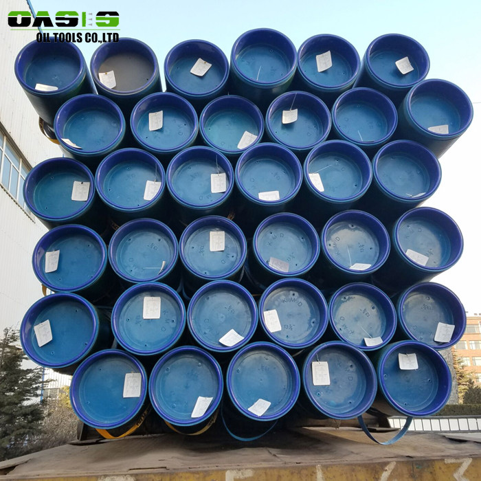 10 3 / 4 INCH K55 Steel Well Casing Pipe Black Painted Surface Treatment
