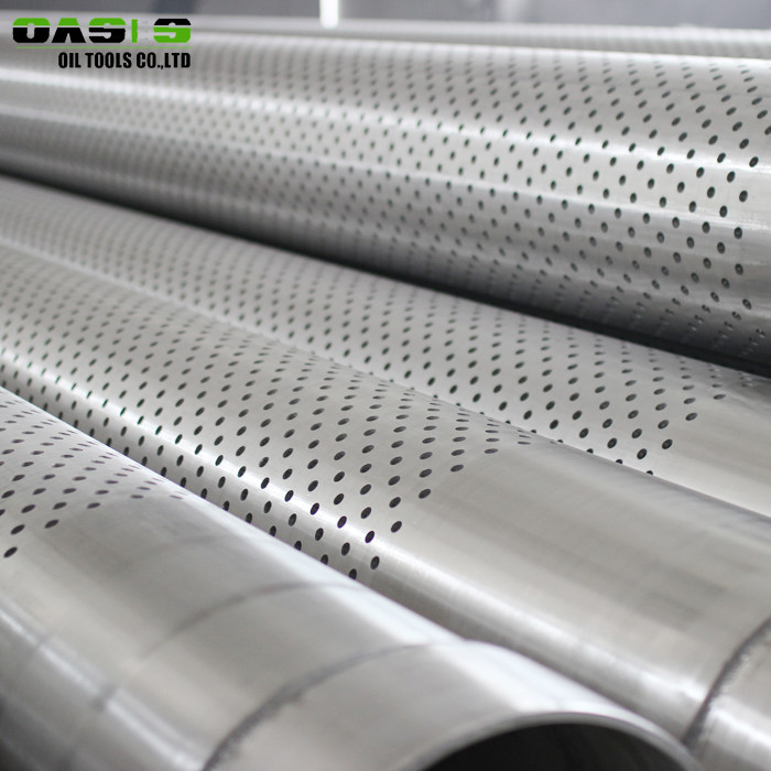 3mm Perforated Water Well Screen , Metal Well Drilling Welded Wire Screen