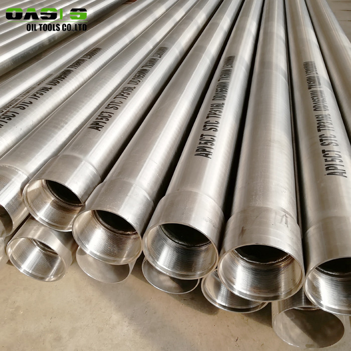 ASTM A358 Stainless Steel Casing Pipe 16 Inch Size Non Alloy With STC Ends
