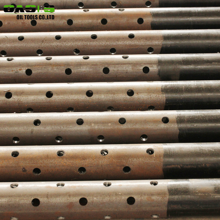 Deep Well Drilling Perforated Stainless Steel Pipe White Color 1 - 22 Inch Outer Dia
