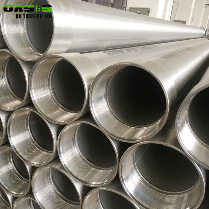 10 Inch 304 Stainless Steel Casing Pipes With Threaded Coupling ERW Technique