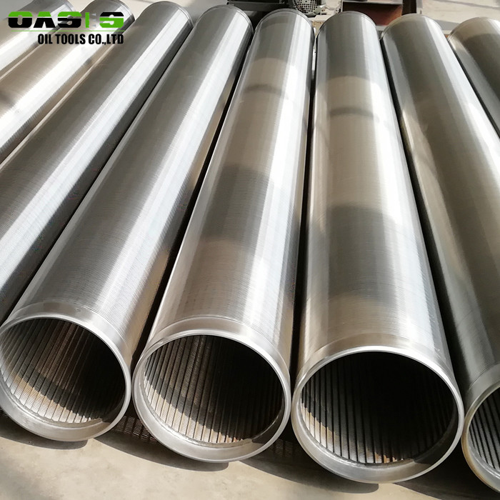 Stainless Steel 304 Wire Wrapped Screen High Effiency For Water Well Drilling