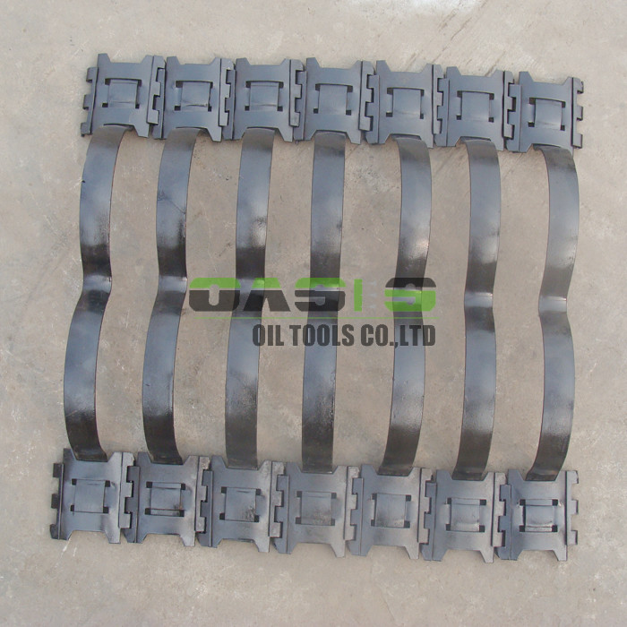 Nickel White Water Well Accessories For Fixed Well Pipe Round Centralizer