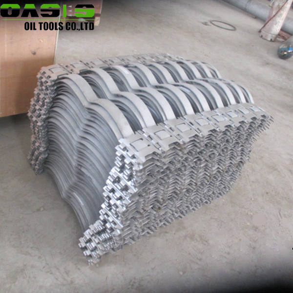 Energy / Mining Casing Centralizer ,No Rivet  Well Drill Pipe Centralizer