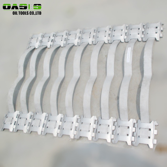 Energy / Mining Casing Centralizer ,No Rivet  Well Drill Pipe Centralizer