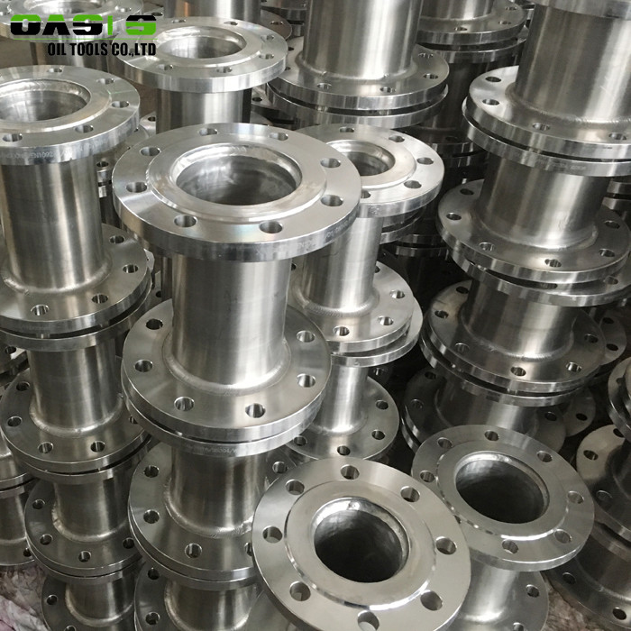 ASTM 6 5 / 8 Inch Water Well Accessories Stainless Steel Flanges Short Pipes