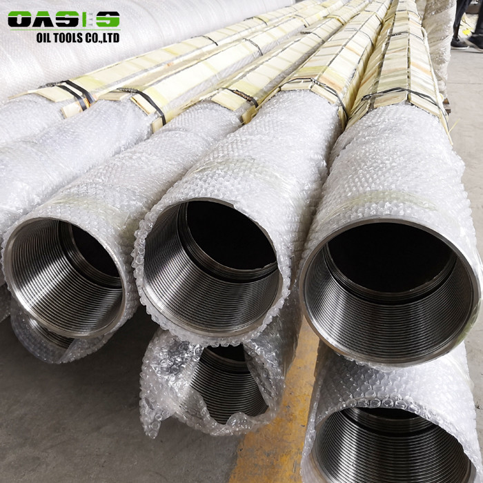 Seamless Basee Sand Control Screens Round Section Shape For Fluid Pipe