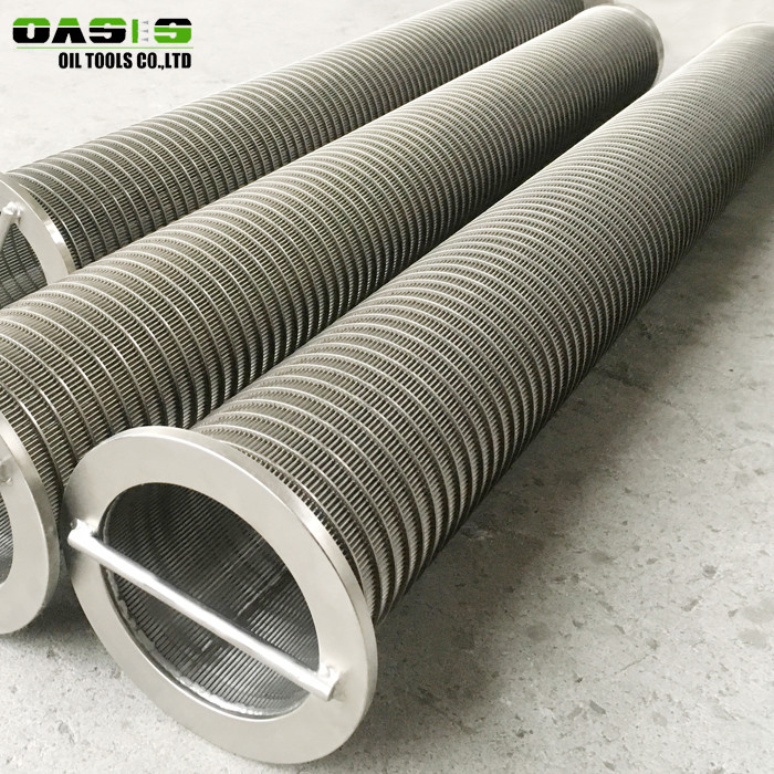 Stainless Steel Gas Filter Element , 219mm OD Baskets Cylindrical Screens