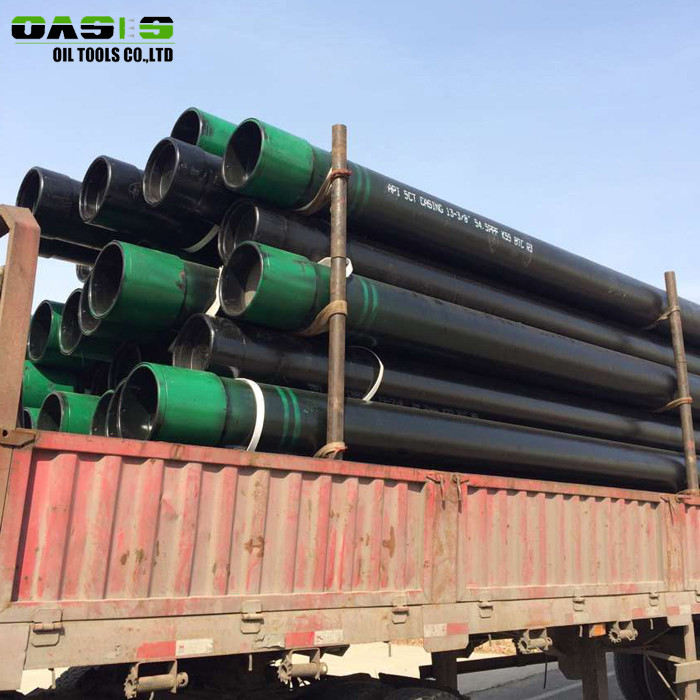 Carbon Steel Water Well Casing Pipes , 8 Inch ASTM A53 ERW Blind Seamless Steel Casing