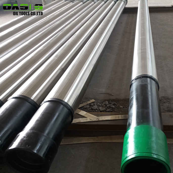 Round Continuous Slotted Casing Pipe , Filter Cylinder Wedge Wire Screens