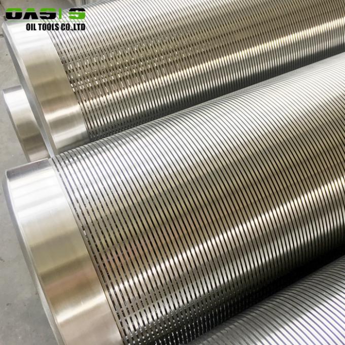 Reinforced LCG V Wire Screen , Rod Based Water / Oil Well Sand Screen