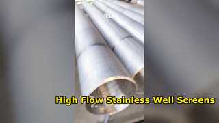 Stainless Steel Slotted Pipe | Precision-Machined Well Screen for Water & Oil Applications