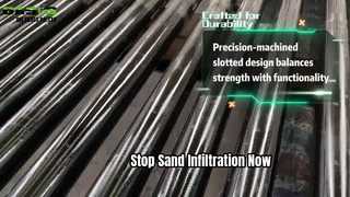 Slotted Casing for Sand Control in Oil Water Geothermal Wells